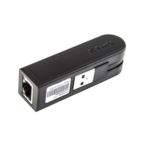 مشخصات مبدل دی لینک USB 2.0 به کارت شبکه DUB E100