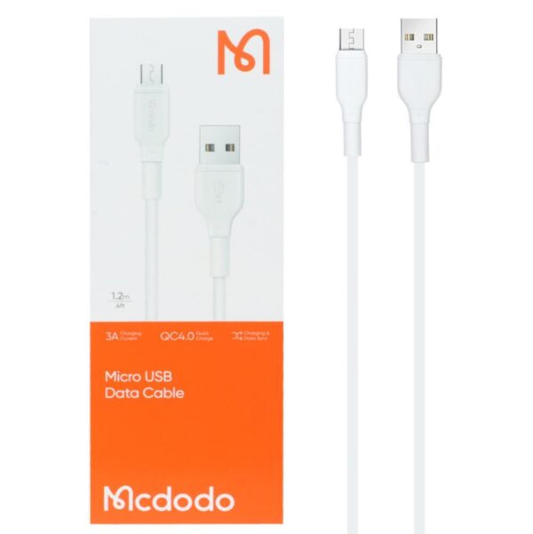 USB to MicroUSB conversion cable brand mcdodo model CA-6770 1.2m