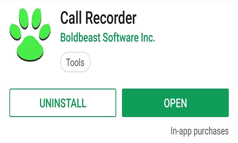 برنامه Boldbeast Call Recorder