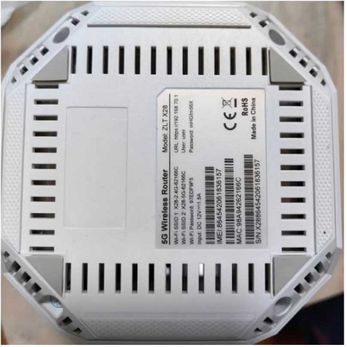 قیمت The price of AX1500 dual-band router modem (DU) ZLT X28 model